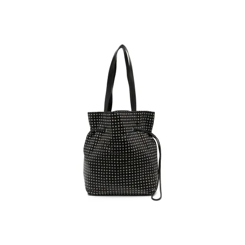 10 CORSO COMO Spot Print Leather Bucket Shoulder Bag