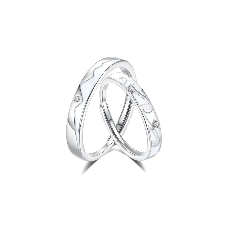 CHIEMOT S925 Silver Rings Unisex-0