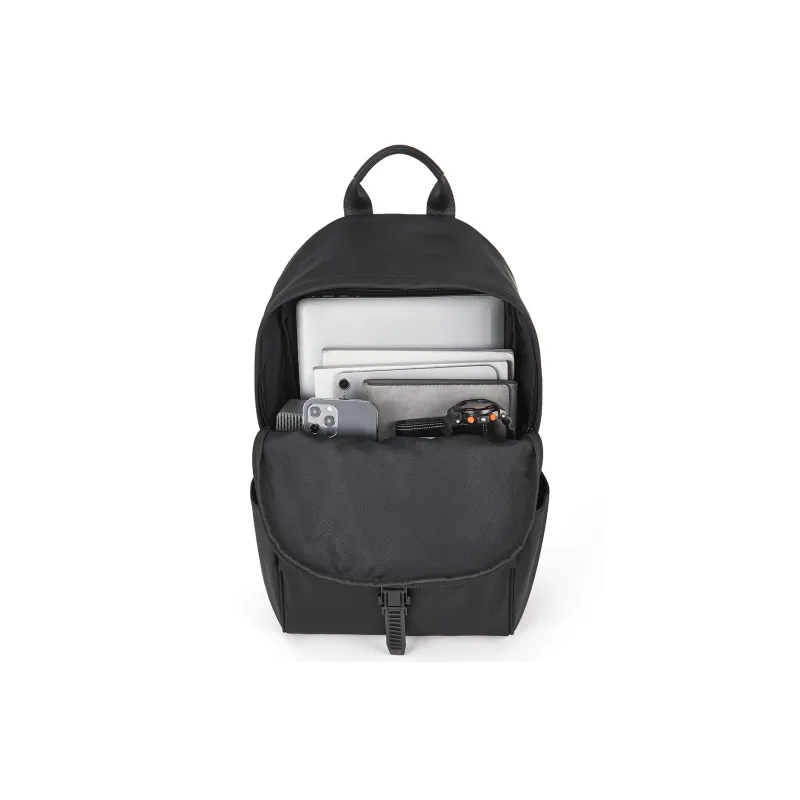 ROBERTA DI CAMERINO Fabric Backpack Men's Black/Khaki-6