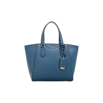 MICHAEL KORS Leather Handbag Small Size Women's Blue