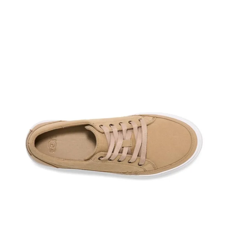 UGG Cakewalk Slip Resistant Low Top Skateboard Shoes Unisex Beige-3