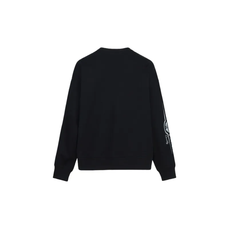 EVISU Regular Long Sleeved T Shirts Women's Black-1