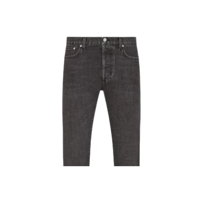 DIOR Jeans Men Black-2