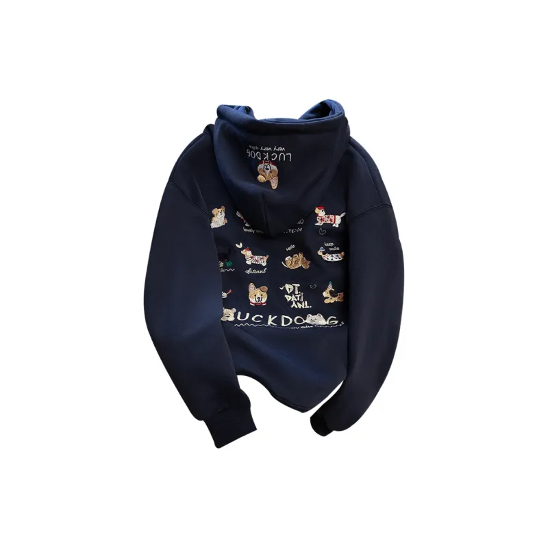 Cypress House Sweatshirt Women's Navy Blue-1