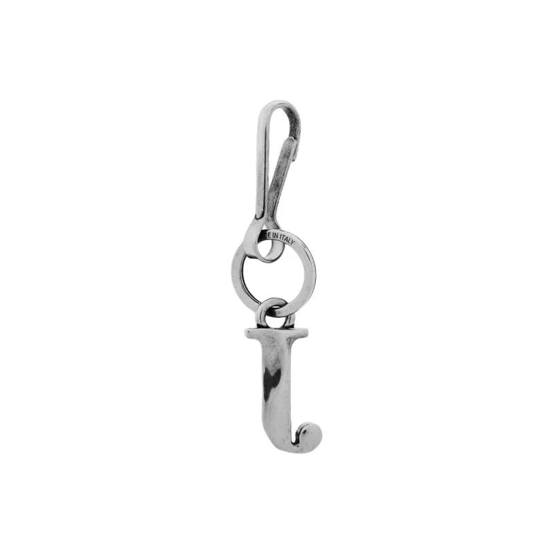 Balenciaga Letter charm Keyring-0