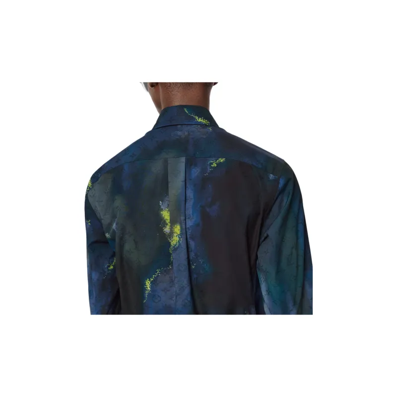 LOUIS VUITTON FW21 Shirt Men's Blue-3