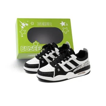 BEIER Campus Classic Comfortable Abrasion Resistant Slip Resistant Low Top Skateboard Shoes Unisex