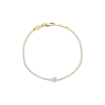Redline Pearl 18K Rose Gold Bracelets Women's