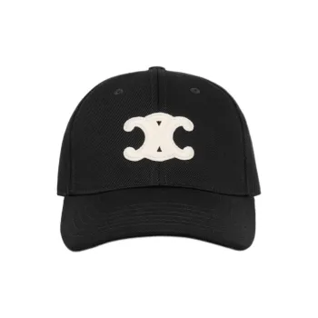 CELINE Triomphe Baseball Cap In Cotton