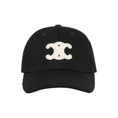 CELINE Triomphe Baseball Cap In Cotton