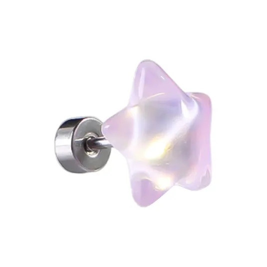 PAYMERY Titanium Steel Stud Earrings Unisex-8