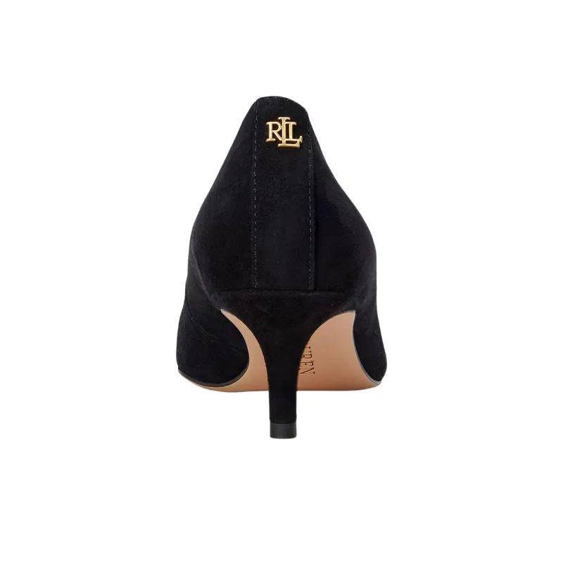 LAUREN RALPH LAUREN Adrienne Slim Heel High Heels 5cm Women's Black-3