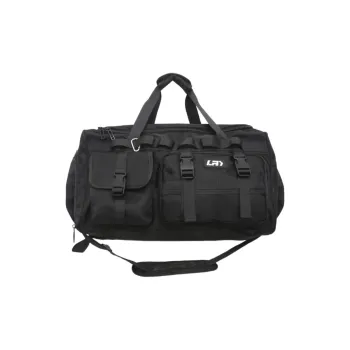 Tonlion Nylon Gym Bag Large Size Unisex Black