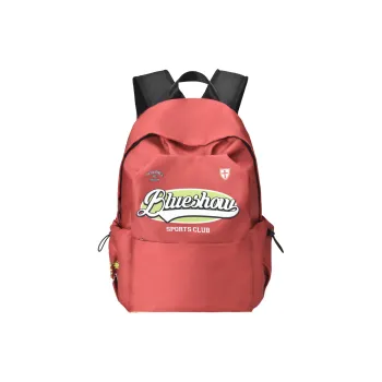SRRW Polyester Backpack Unisex Red