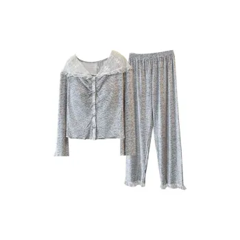 OEING Pajama Set Women's Heather Gray