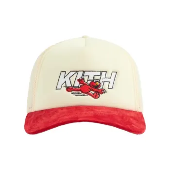 KITH X Sesame Street Fast Elmo Nolan Trucker Cap