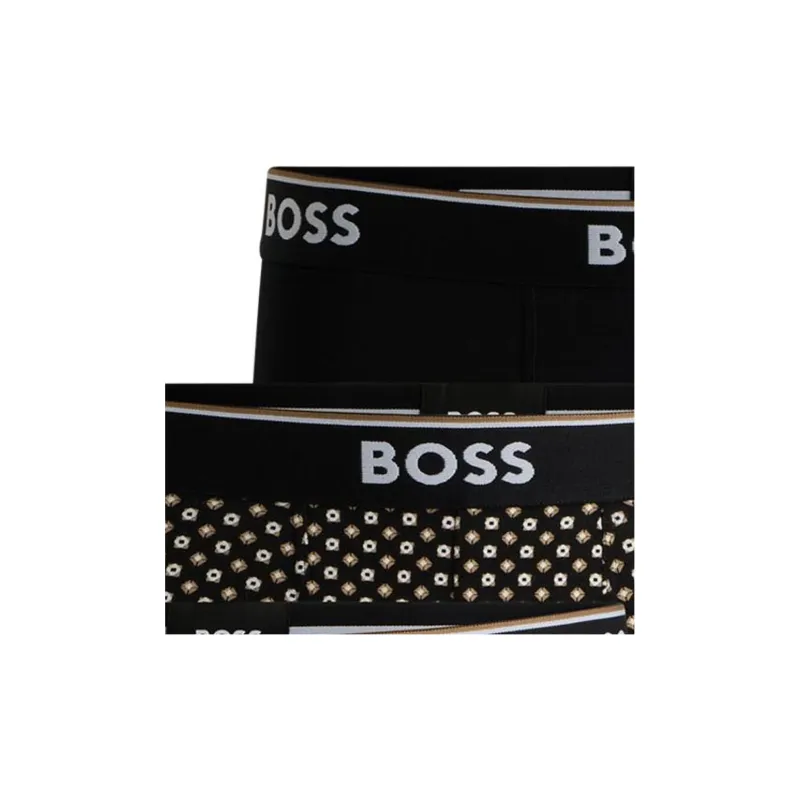 Boss Logo waistband Boxers Pack Of Three-3