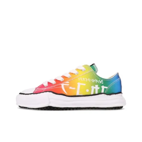 MIHARA YASUHIRO Low Top Stylish Skateboarding Shoes Unisex Multicolor