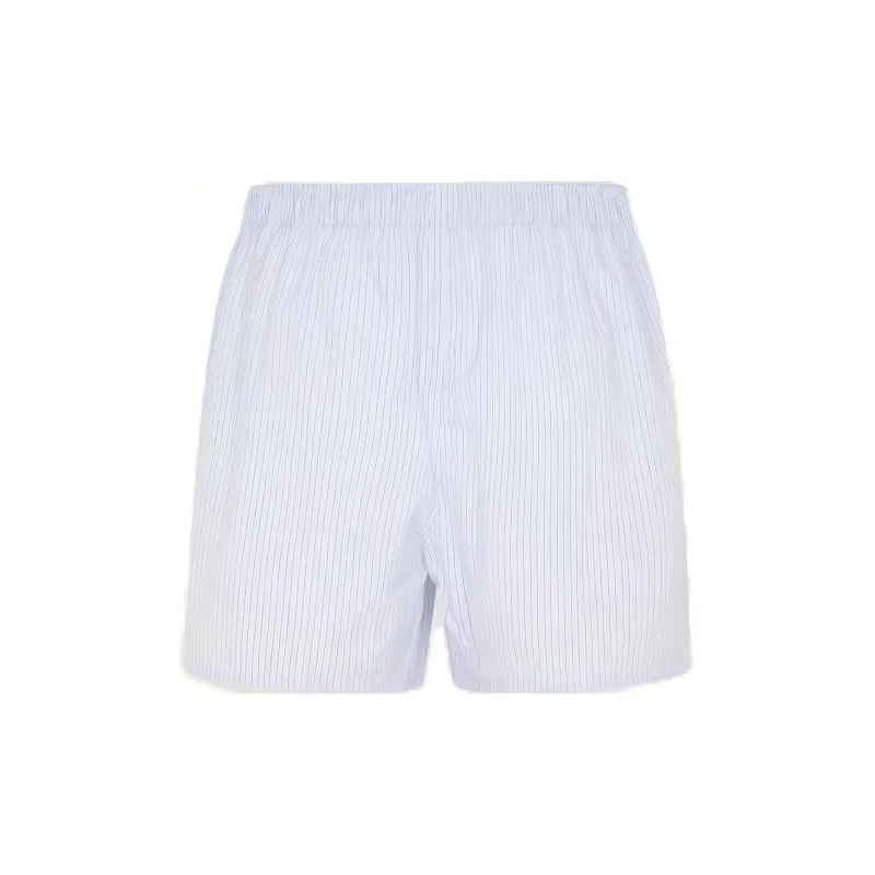 DIOR Logo Patch Striped Boxer Shorts-1