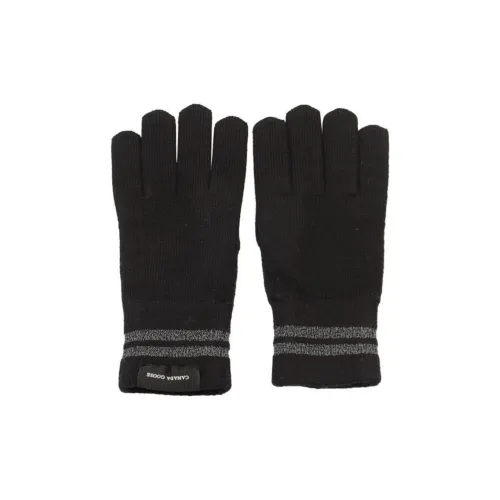 Canada Goose Metallic stripe Merino knit Gloves