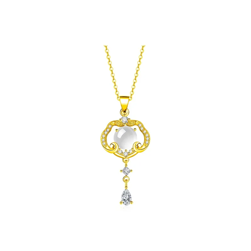 AWD Chalcedony Necklaces Women's-3