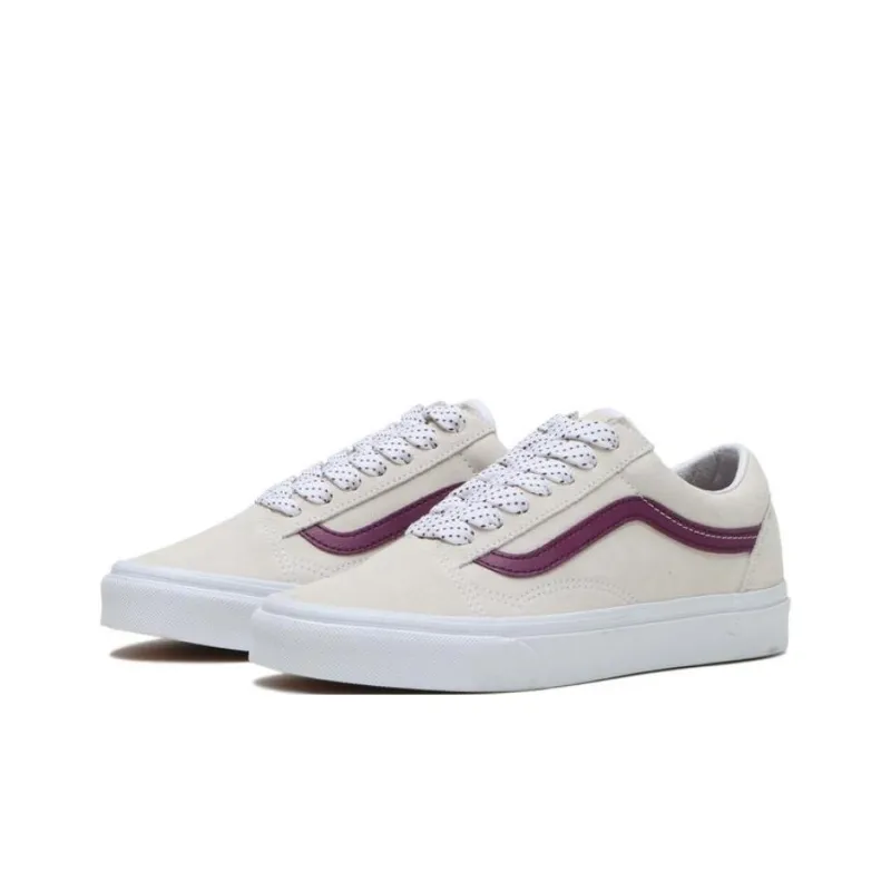 Vans Anti-Slip Wear-Resistant Low-Top Skateboard Shoes Unisex Beige-1