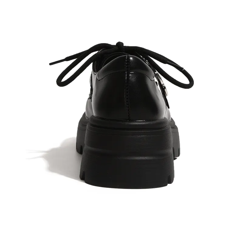 NUNZ Loafers Women's Glossy Black/Matte Black-11