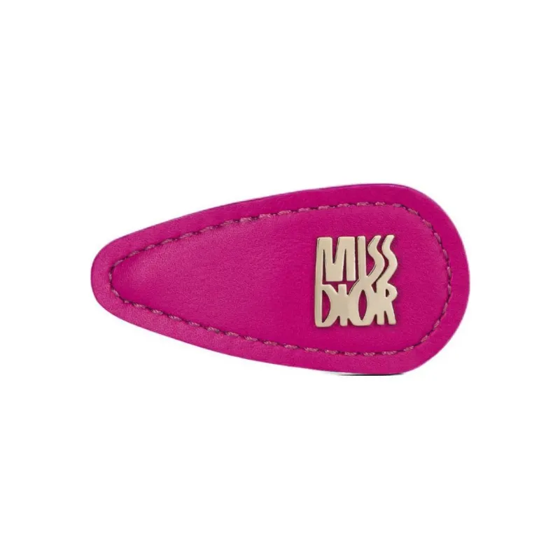 DIOR Cow Leather, Metal, Stainless Steel, Zinc Alloy Hair Clips Women's Pink-0