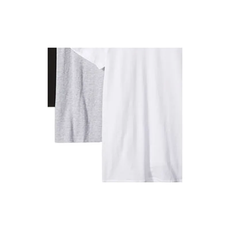 EMPORIO ARMANI T-Shirts Men 1 Set 3 Pack Black/Gray/White-3