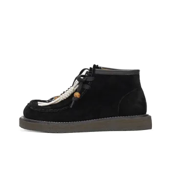 CROOKED CARD Abrasion Resistant Rebound Low Top Casual Shoes Unisex Black