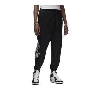 Jordan Flight MVP Knitted Sports Pants Men's Black/White/White
