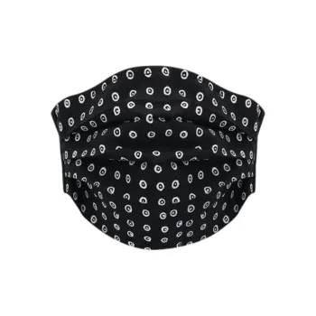 10 CORSO COMO Fabric Face Masks Unisex Black