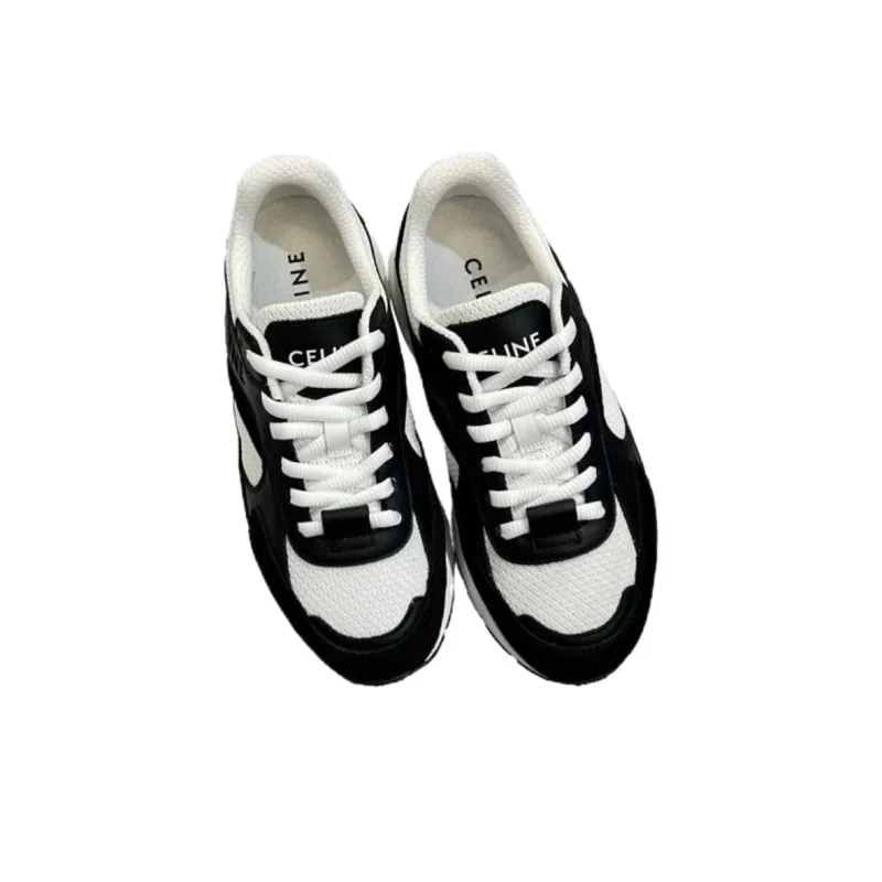 CELINE Low Top Casual Shoes Women's Black-3