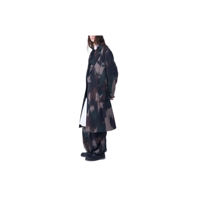 Yohji Yamamoto S'YTE FW24 Coats Unisex Khaki-5