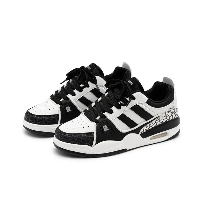 BEIER Campus Classic Comfortable Abrasion Resistant Slip Resistant Low Top Skateboard Shoes Unisex-8
