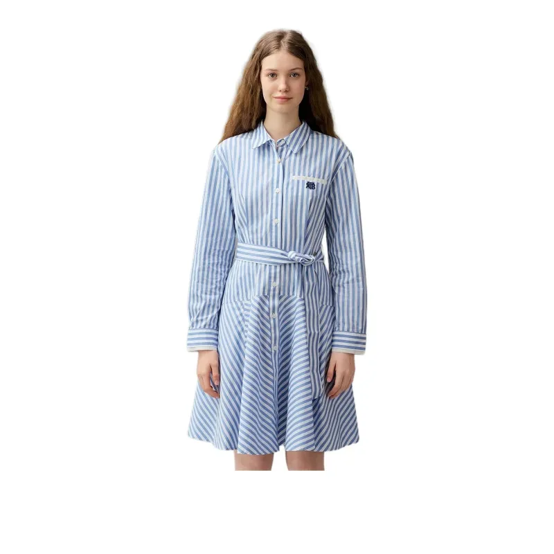 Teenie Weenie Long Sleeved Dresses Women's Blue-2