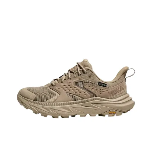 HOKA ONE ONE Anacapa 2 Lightweight Low-Top Trekking Shoes Women's Light Brown