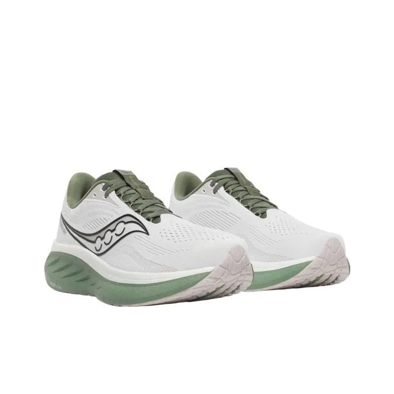 Saucony Ride 18 White Olivine-2