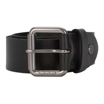 Timberland   Leather Belts Men's Black 3.8CM