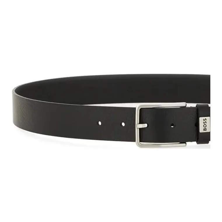 HUGO BOSS Logo Engraved Buckle Fastened Belt-2
