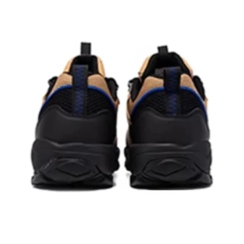 361° Slip-Resistant Cushioning Coverage Low-Top Outdoor Shoes Men's Yellow Black-2