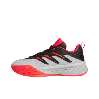 Adidas Dame Certified 3 Core Black Lucid Red Grey Two