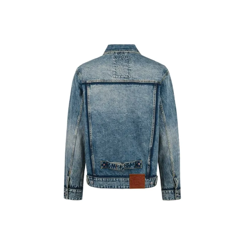 EVISU Seagull Appliqué Embroidery Jacket-1