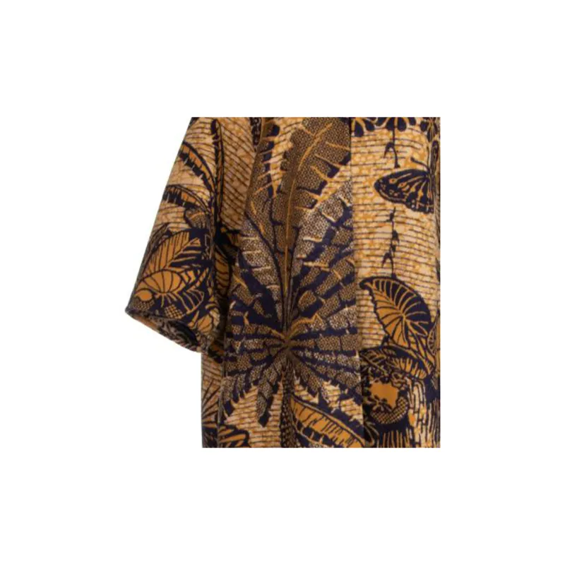 DIOR Tropicalia Toile De Jouy Opera Fringed Hem Coat-4