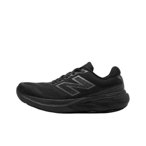 New Balance Anti Slip Wear Resistant Low Top Running Shoes Women's Black Loose Fit