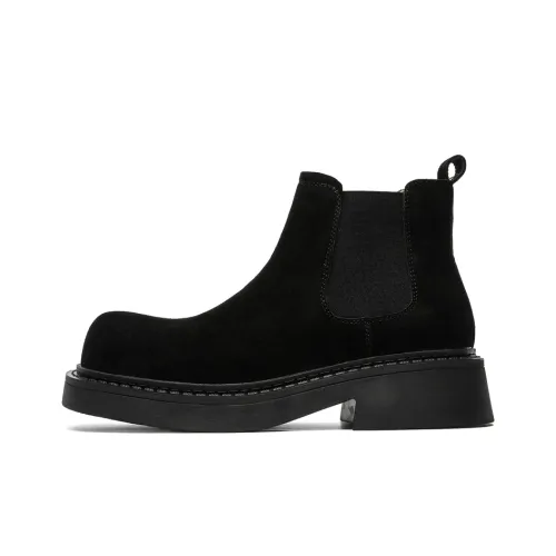 Chi Wolf Ankle Length Chelsea Boots Men's