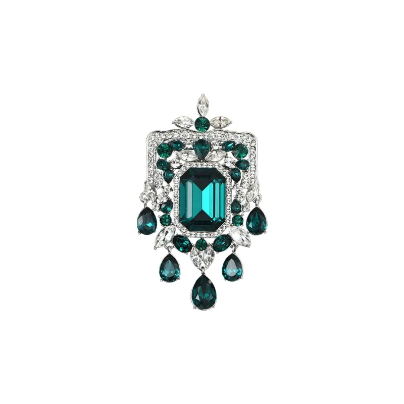 Lan Ying Austrian Crystal Brooches Women's-3