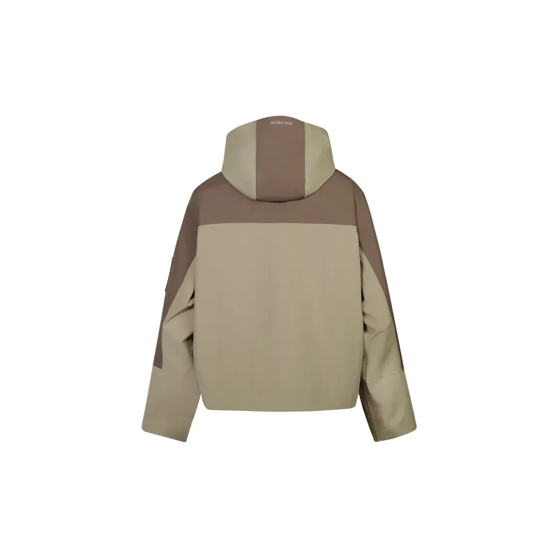 GUUKA TECH Trench Coat Unisex Brown-1