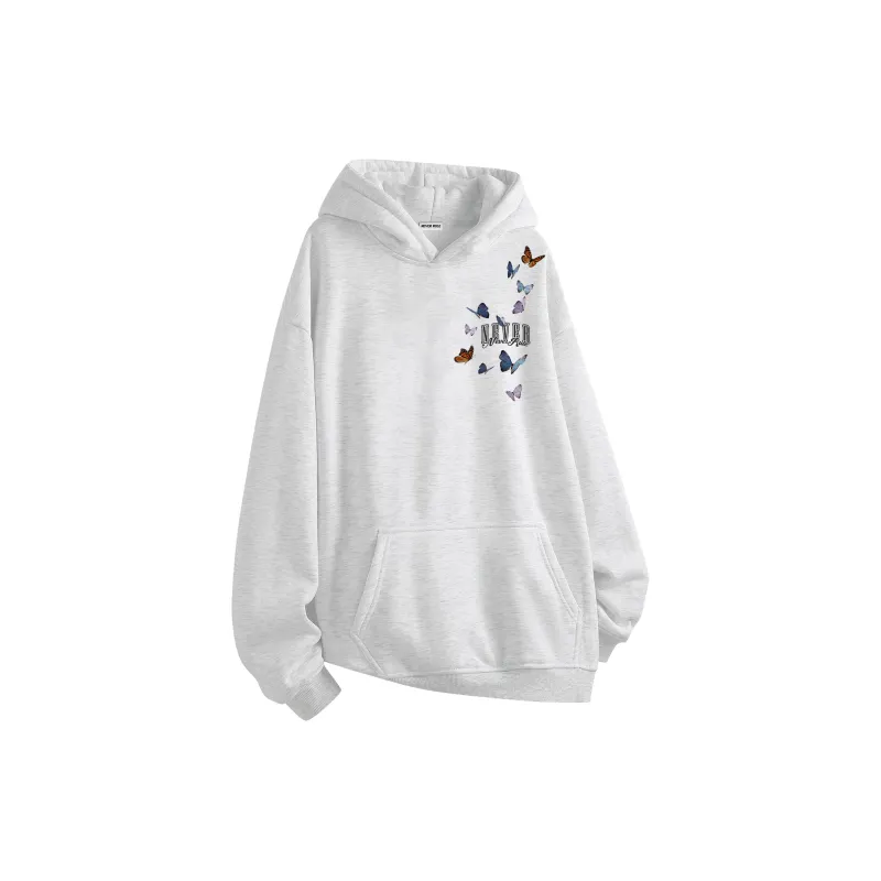 NEVER RULE Sweatshirt Unisex White Heather Gray-1