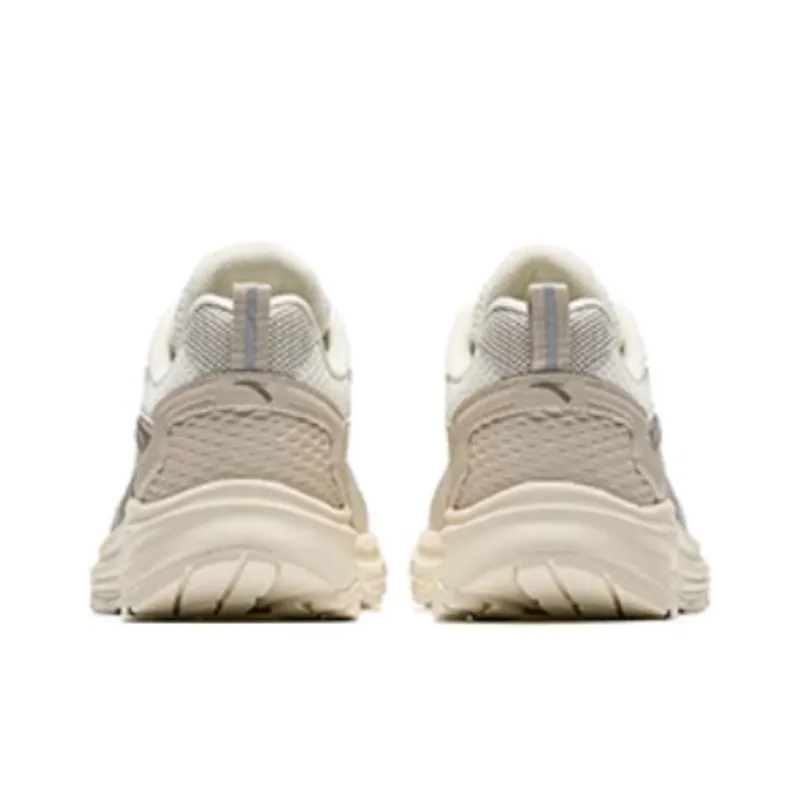 Anta Anti Slip And Wear Resistant Coverage Low Top Casual Running Shoes Women's Ecru-2
